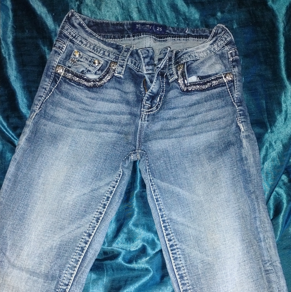 Miss Me Women's Light Blue Boot Cut Jeans